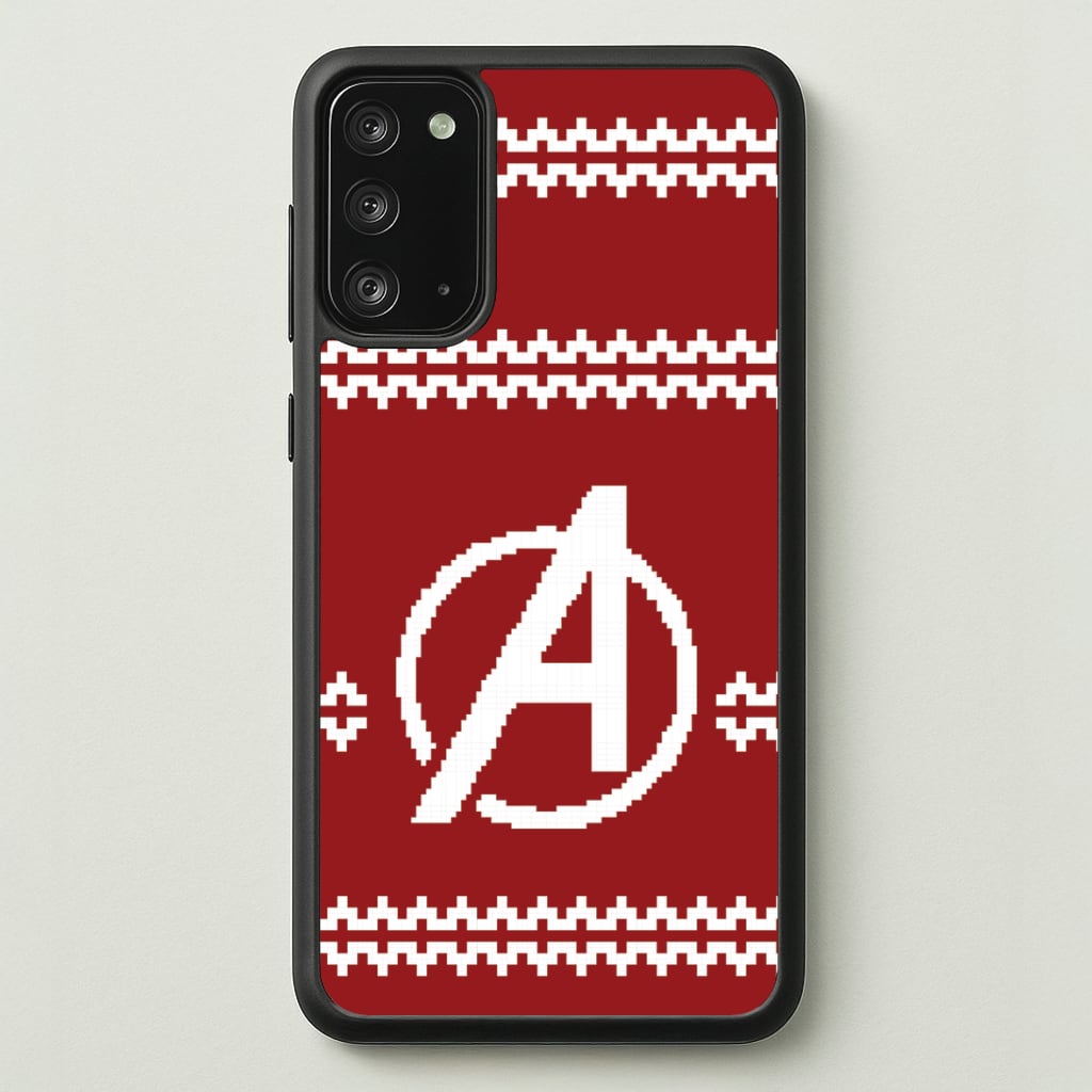 Superhero Team Red Christmas Jumper  Galaxy Note 20 Case