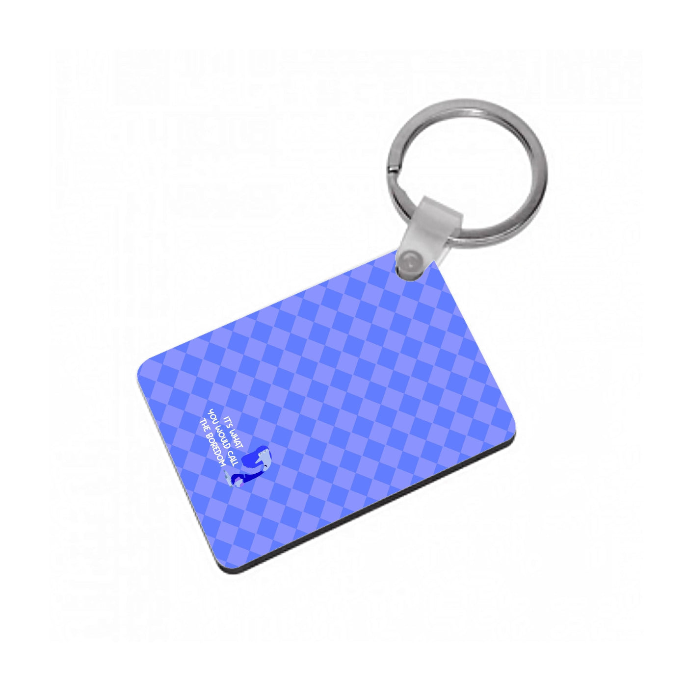 It's What You Would Call The Boredom - Inside Out Keyring