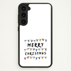 Merry Christmas String Lights Galaxy S23 Case