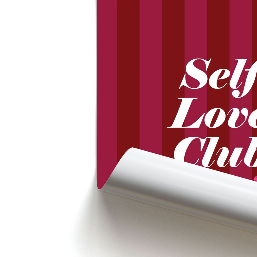 Valentine's Self Love Club Poster