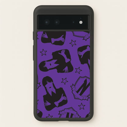 Wednesday Pattern Google Pixel 6 Case