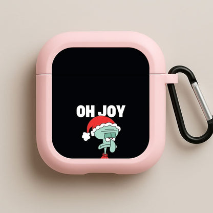 Oh Joy Cartoon Squid Pink AirPods Case