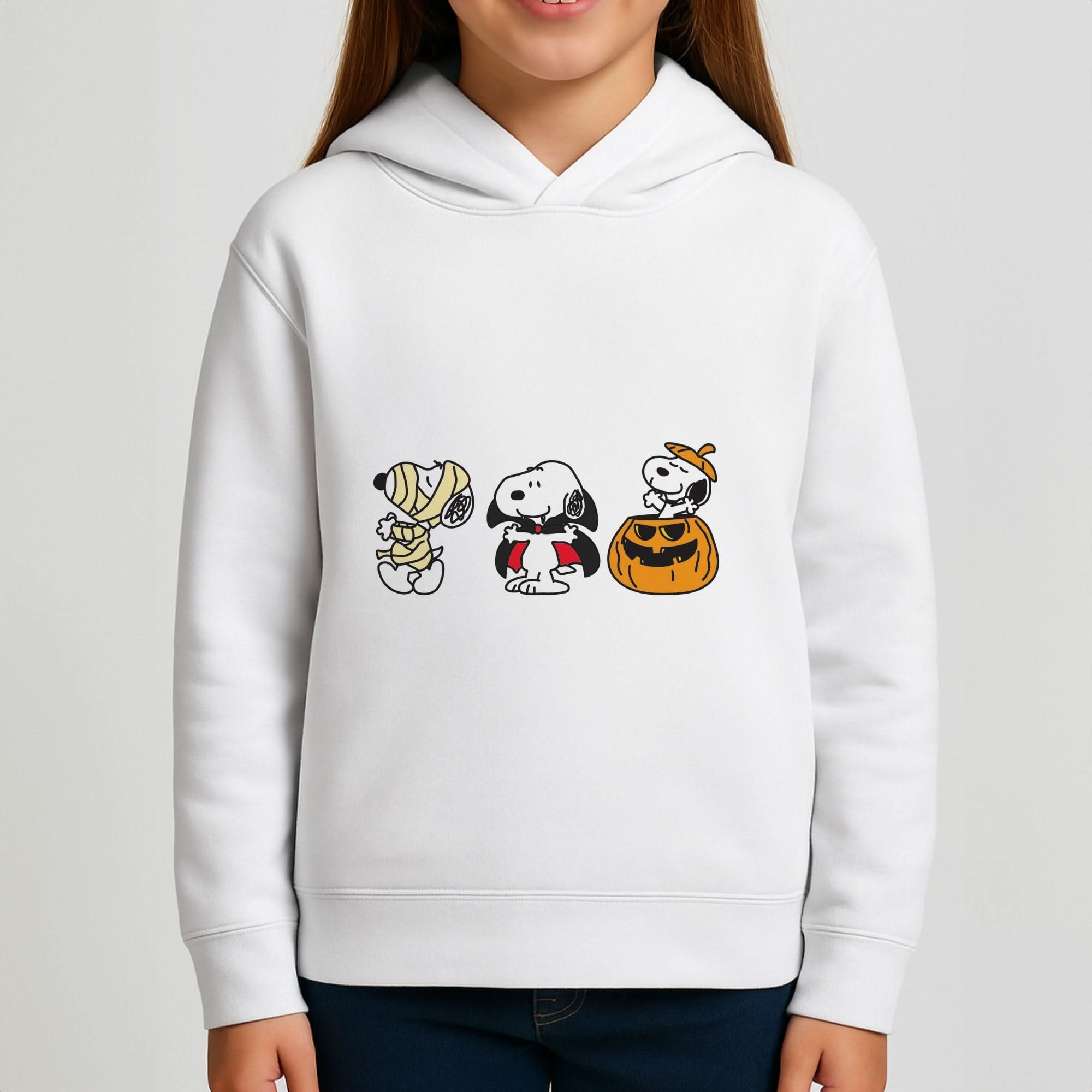 Cartoon Beagle Halloween Costumes Girls Hoodie