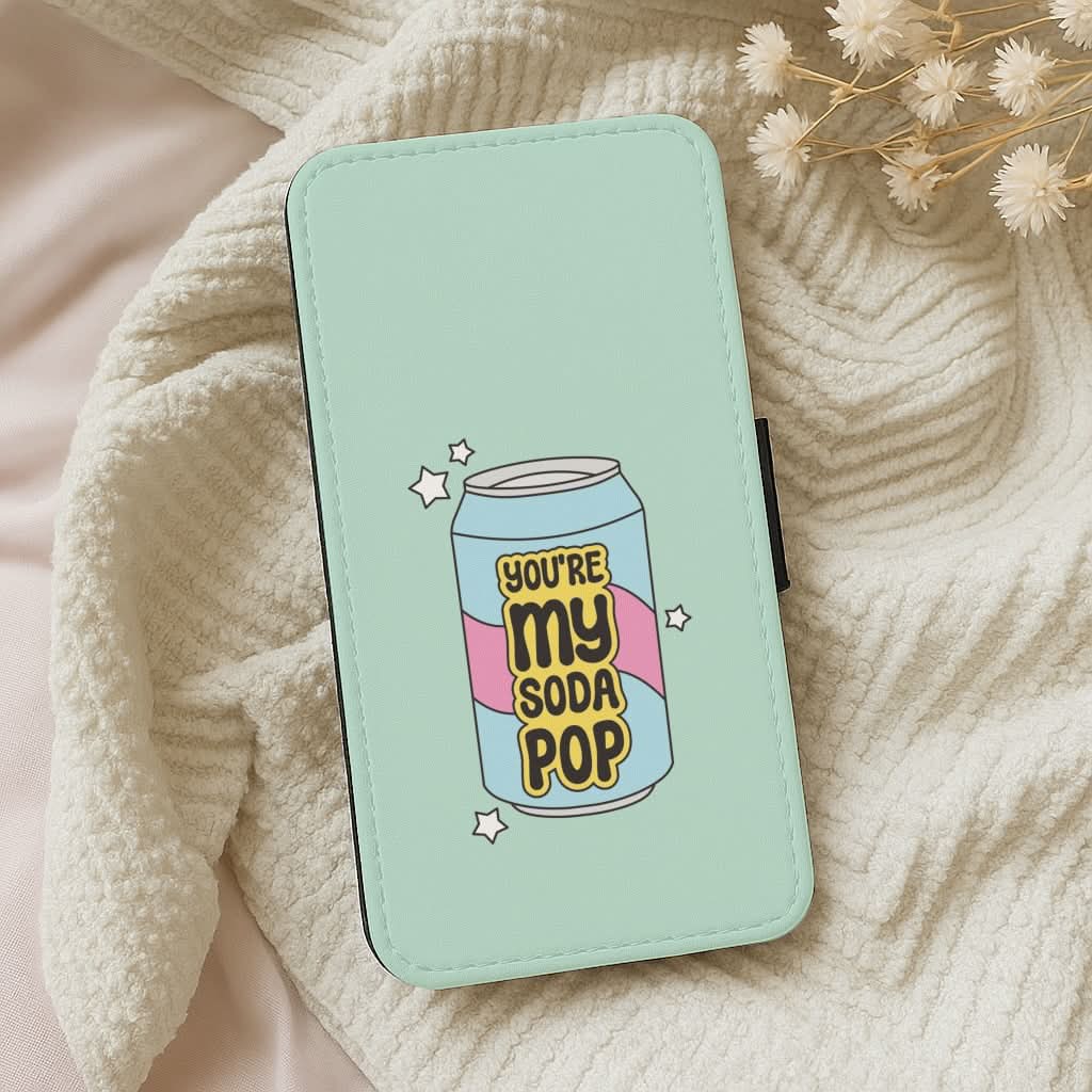 My Soda Can Leather Phone Case