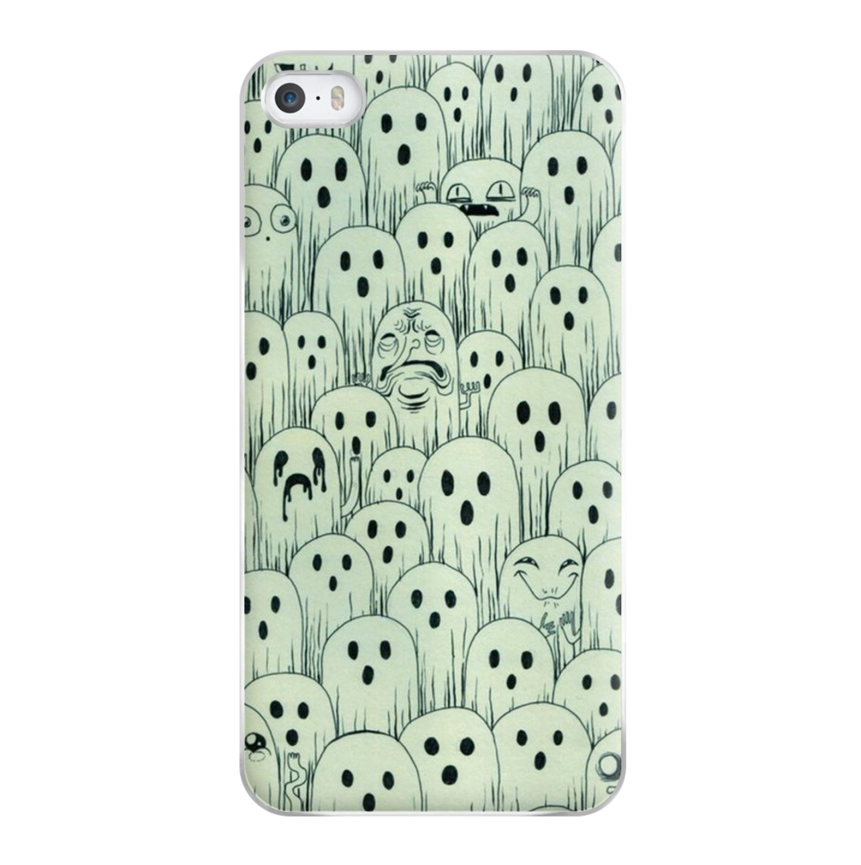 Droopy Ghost Pattern Phone Case