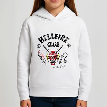 Torn Hellfire Club Girls Hoodie