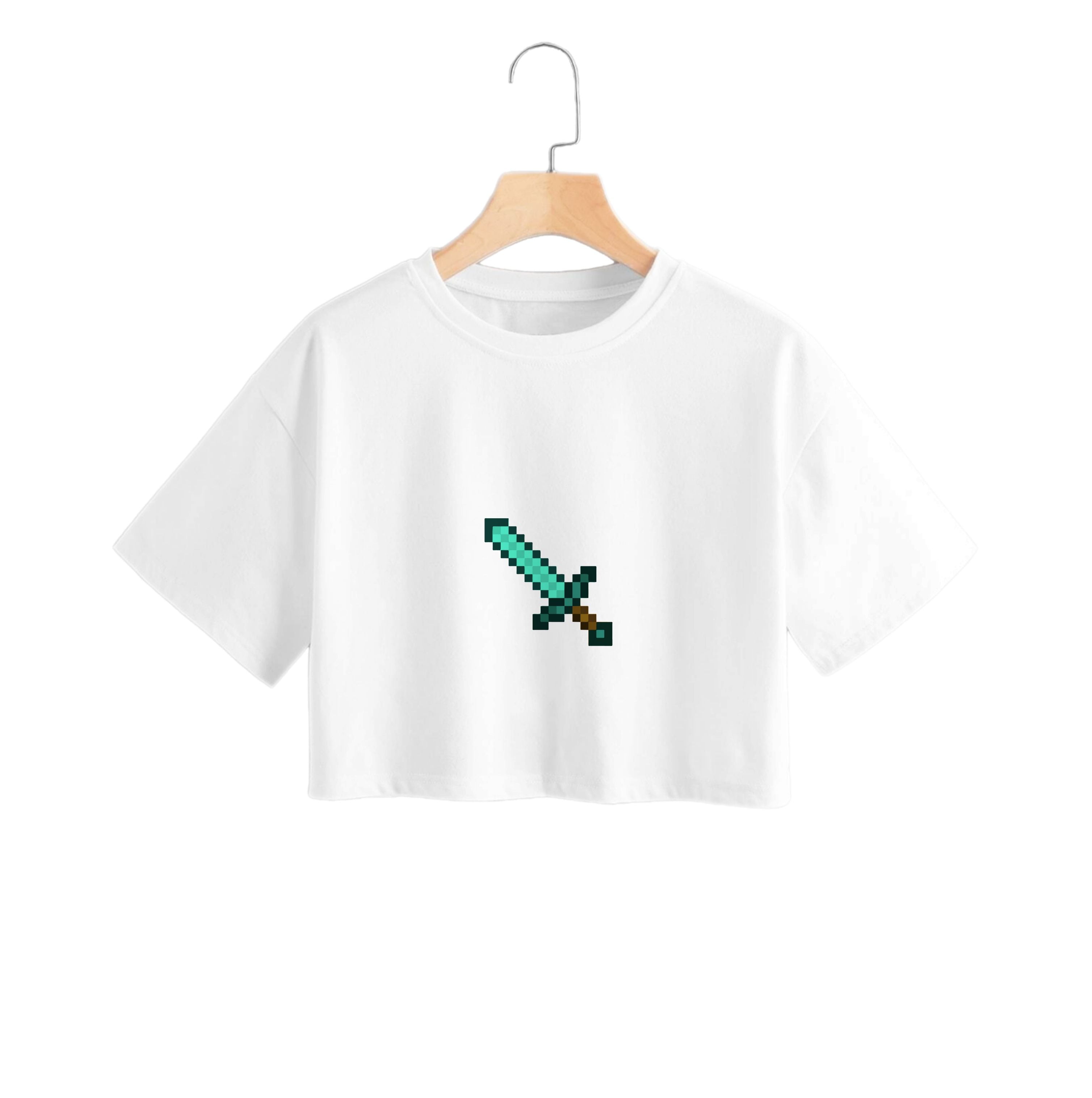 Diamond Sword - Mining Crop Top