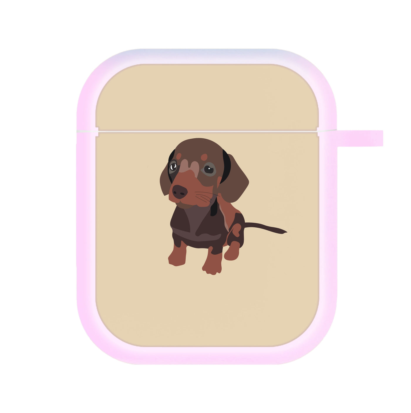 Brown - Dachshunds AirPods Case