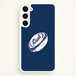 Dad Rugby Ball Galaxy S23 Case
