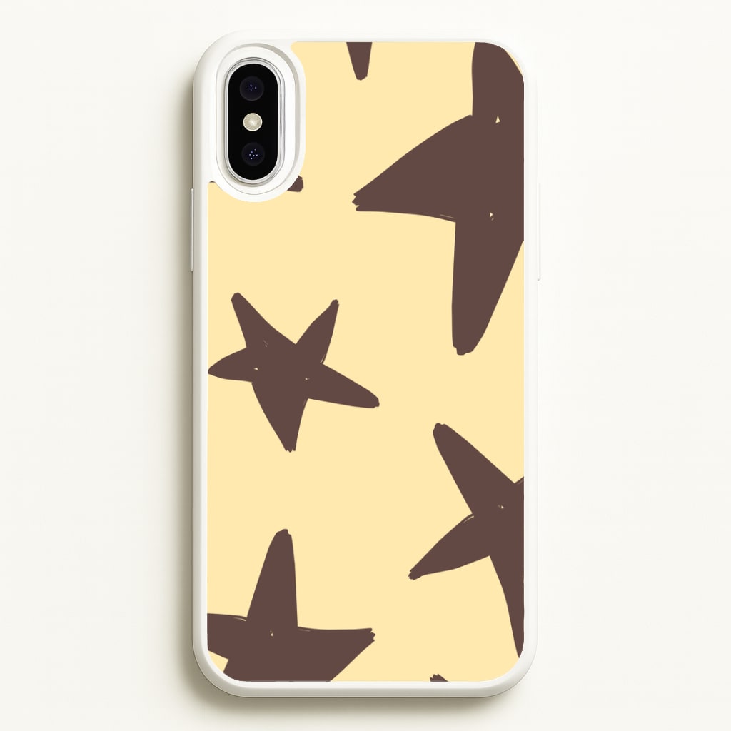 Vanilla & Chocolate Stars iPhone XS Max Case