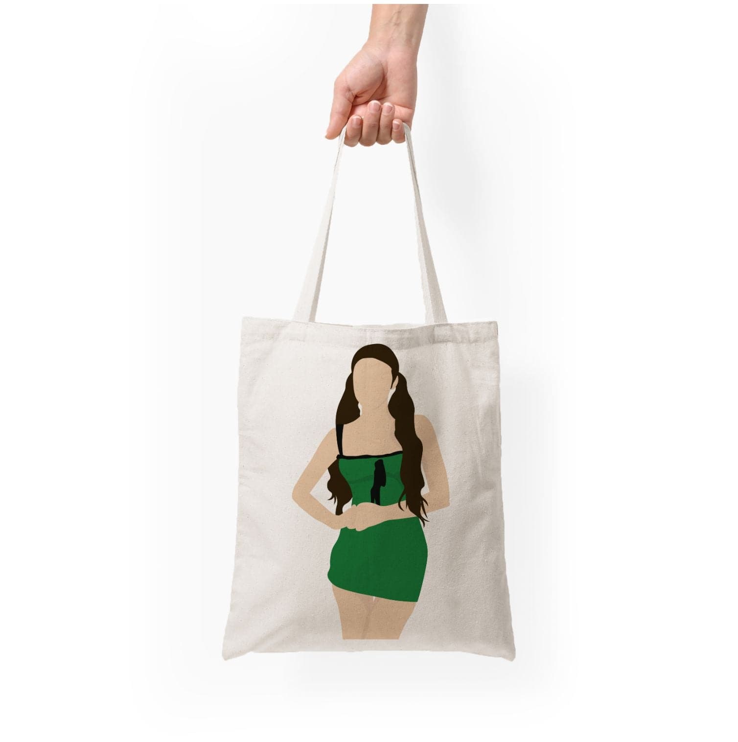 Green Dress - Olivia Tote Bag