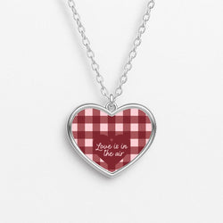 Love Is In The Air Heart Necklace