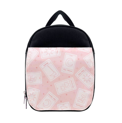 Pastel Pink Tarot Cards Pattern Lunchbox