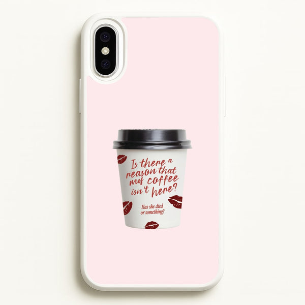 Where's My Coffee?! iPhone XS Max Case
