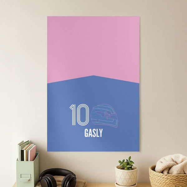 Gasly Helmet 2026 Poster