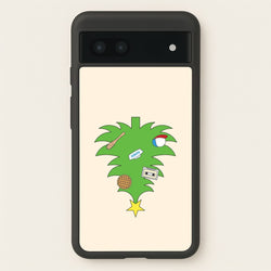 Upside Down Christmas Tree Google Pixel 7a Case