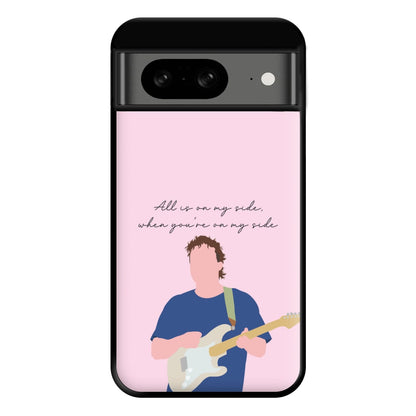 All Is On My Side Pink Google Pixel 8 Case