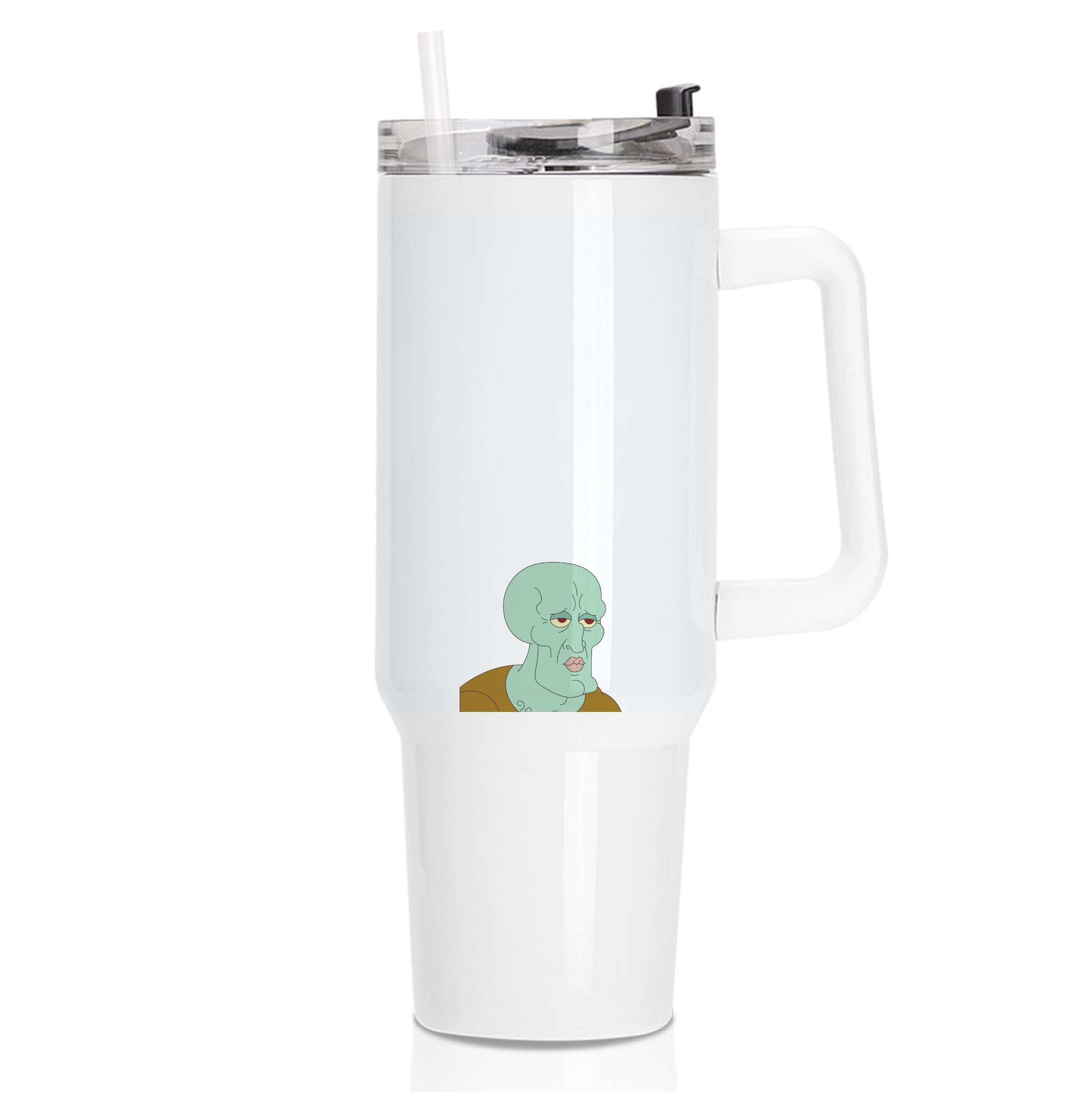 Muscly Squidward Tumbler