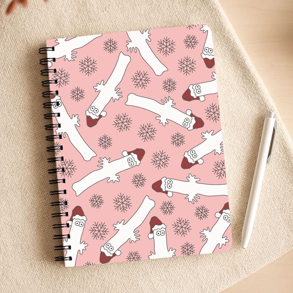 Wiggly Moom Xmas Hat Pattern Notepad