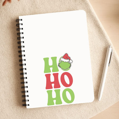 Green Ho Ho Ho Notepad
