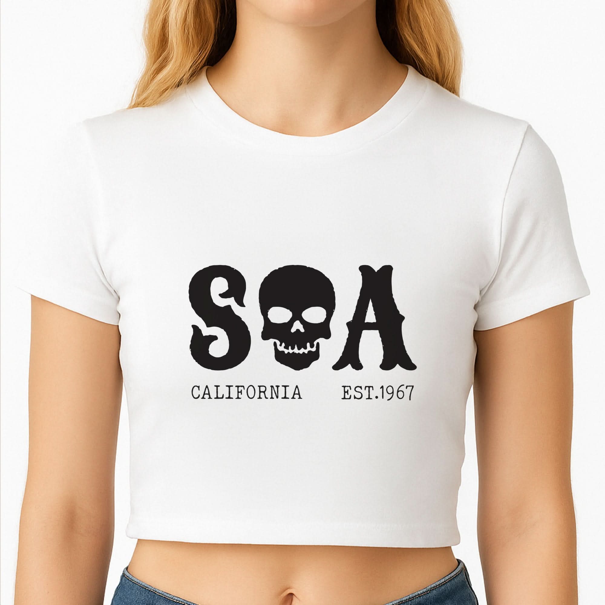SOA California Crop Top