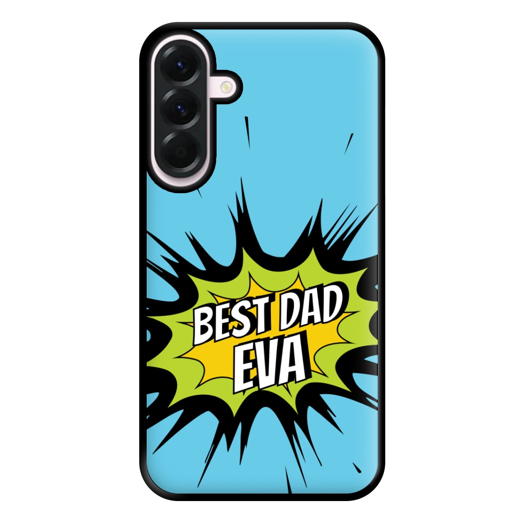 Comic Book Best Dad Eva Galaxy A36 Case