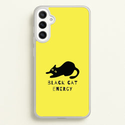 Black Cat Energy Galaxy A36 Case