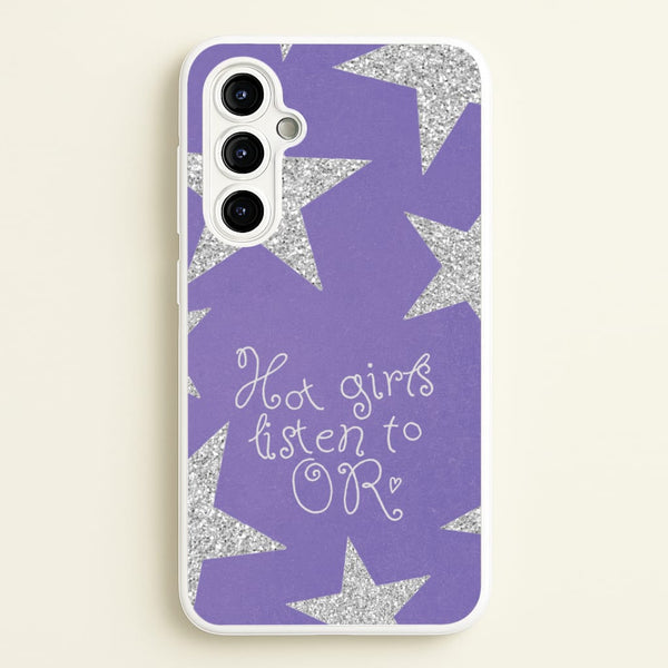 Hot Girls Listen To OR Galaxy A54 Case