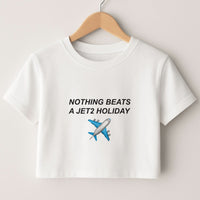 Nothing Beats A Holiday Crop top