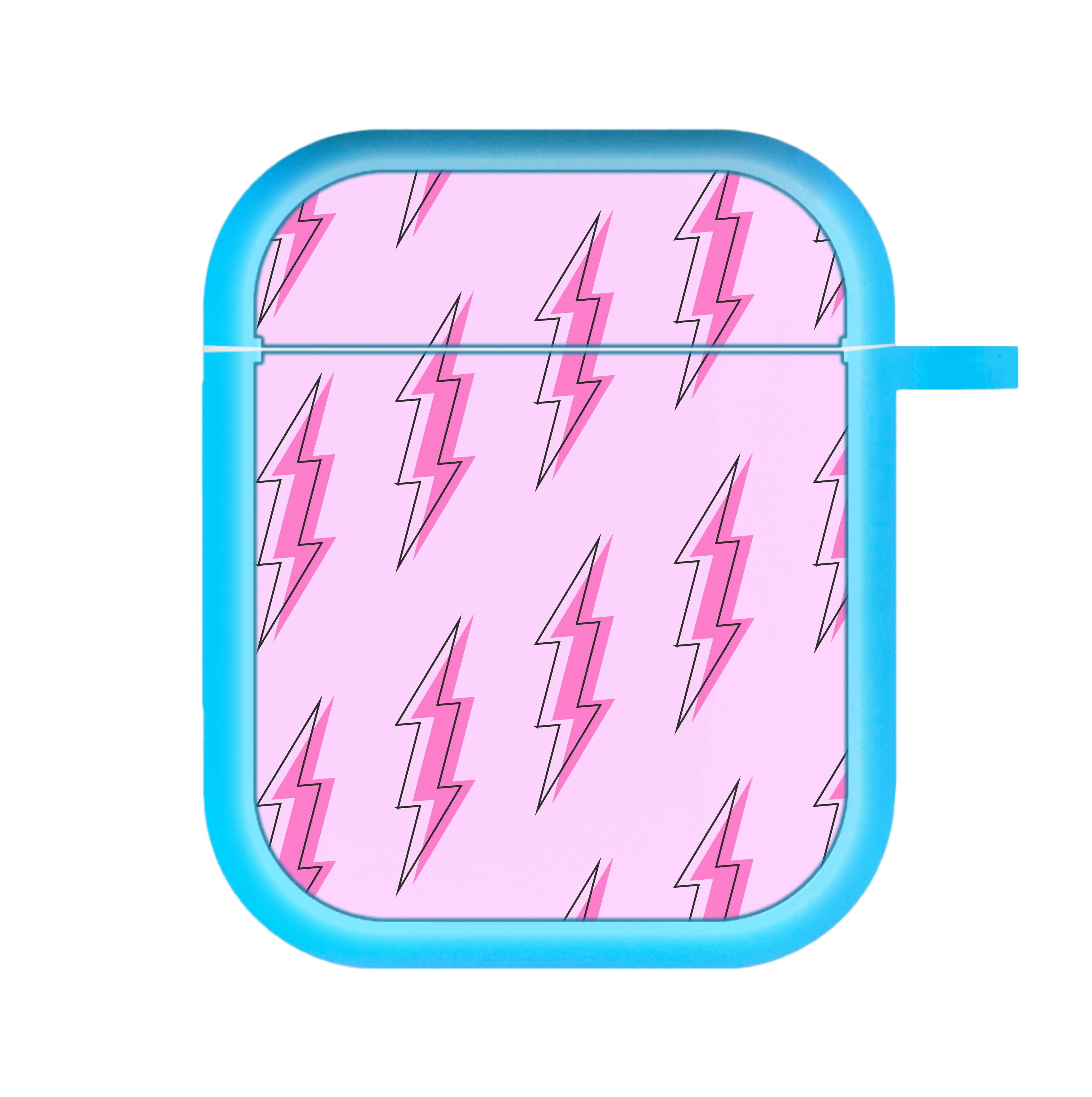 Pink Lightning - Eighties AirPods Case