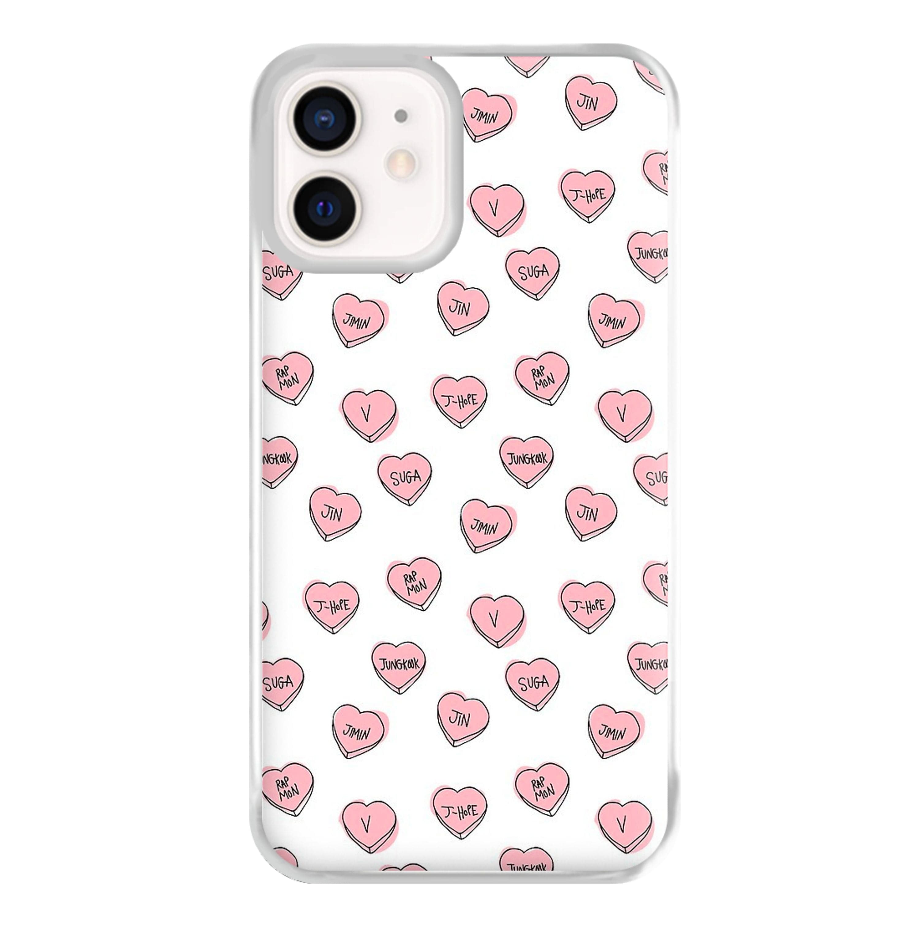 K-Pop Band Hearts Phone Case