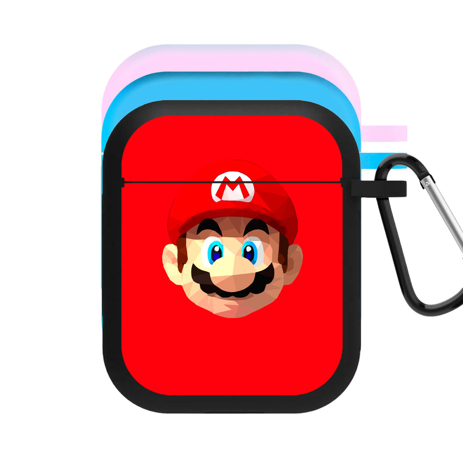 Mario Face - Mario AirPods Case