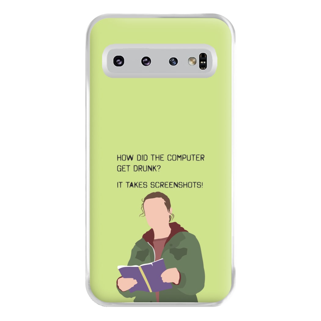 How Did The Computer Get Drunk? Galaxy S10 Plus Case