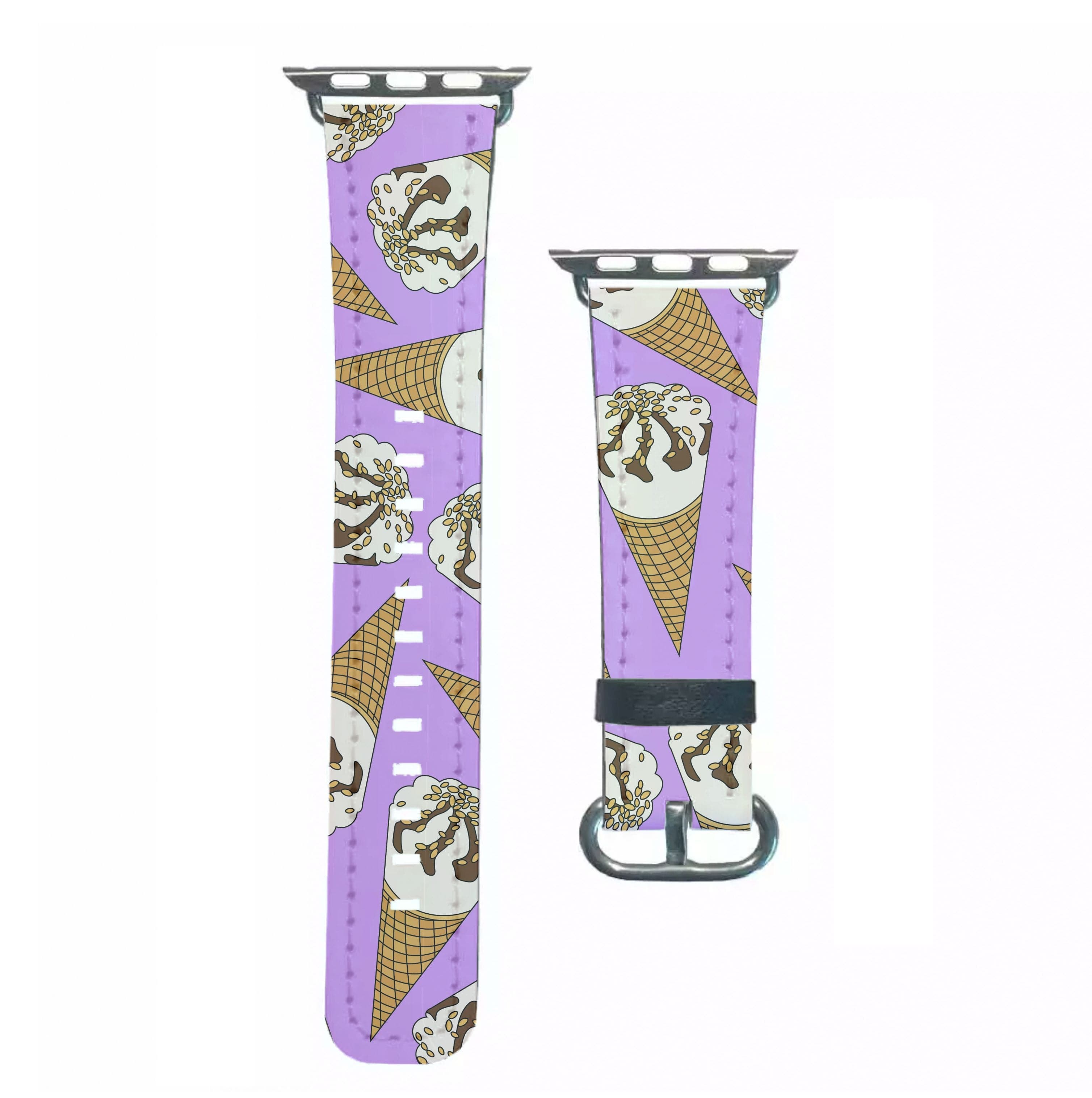 Netto - Ice Cream Patterns Apple Watch Strap