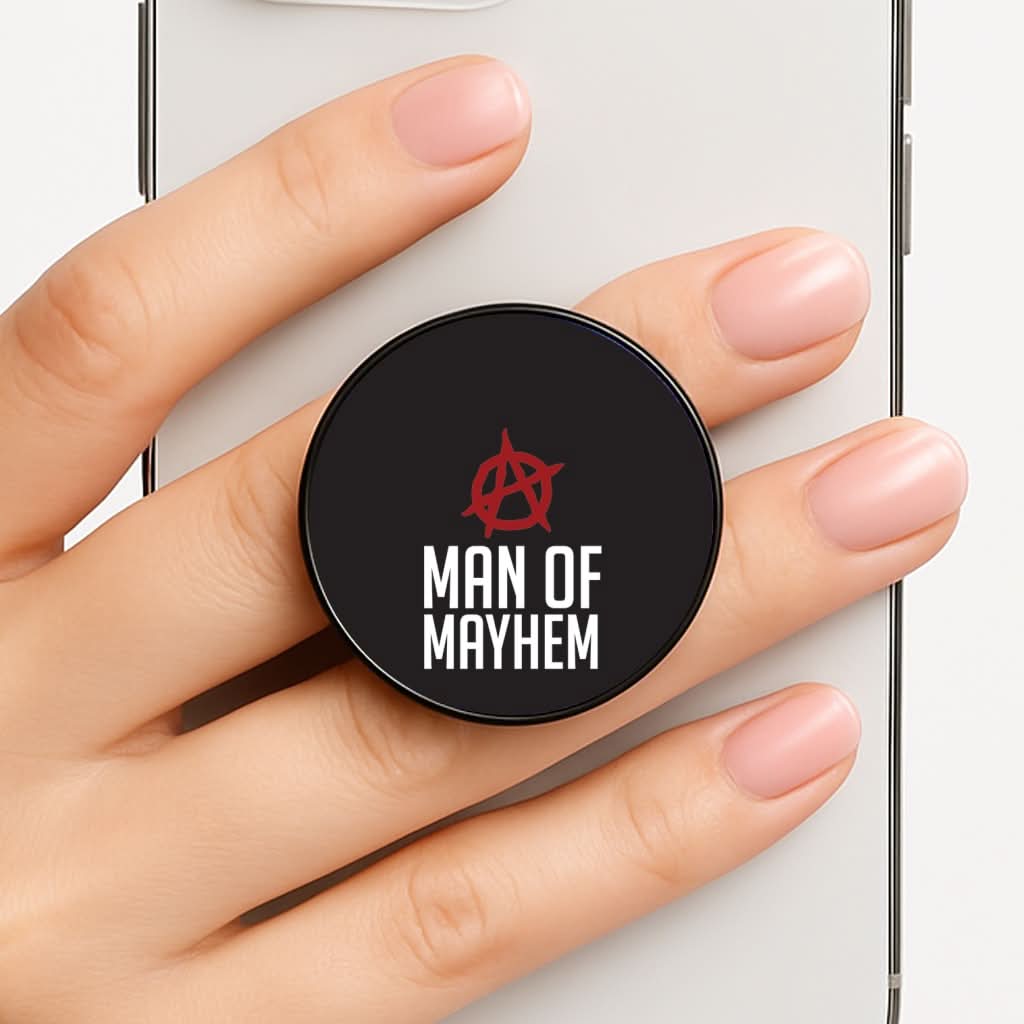 Man Of Mayhem Phone Grip