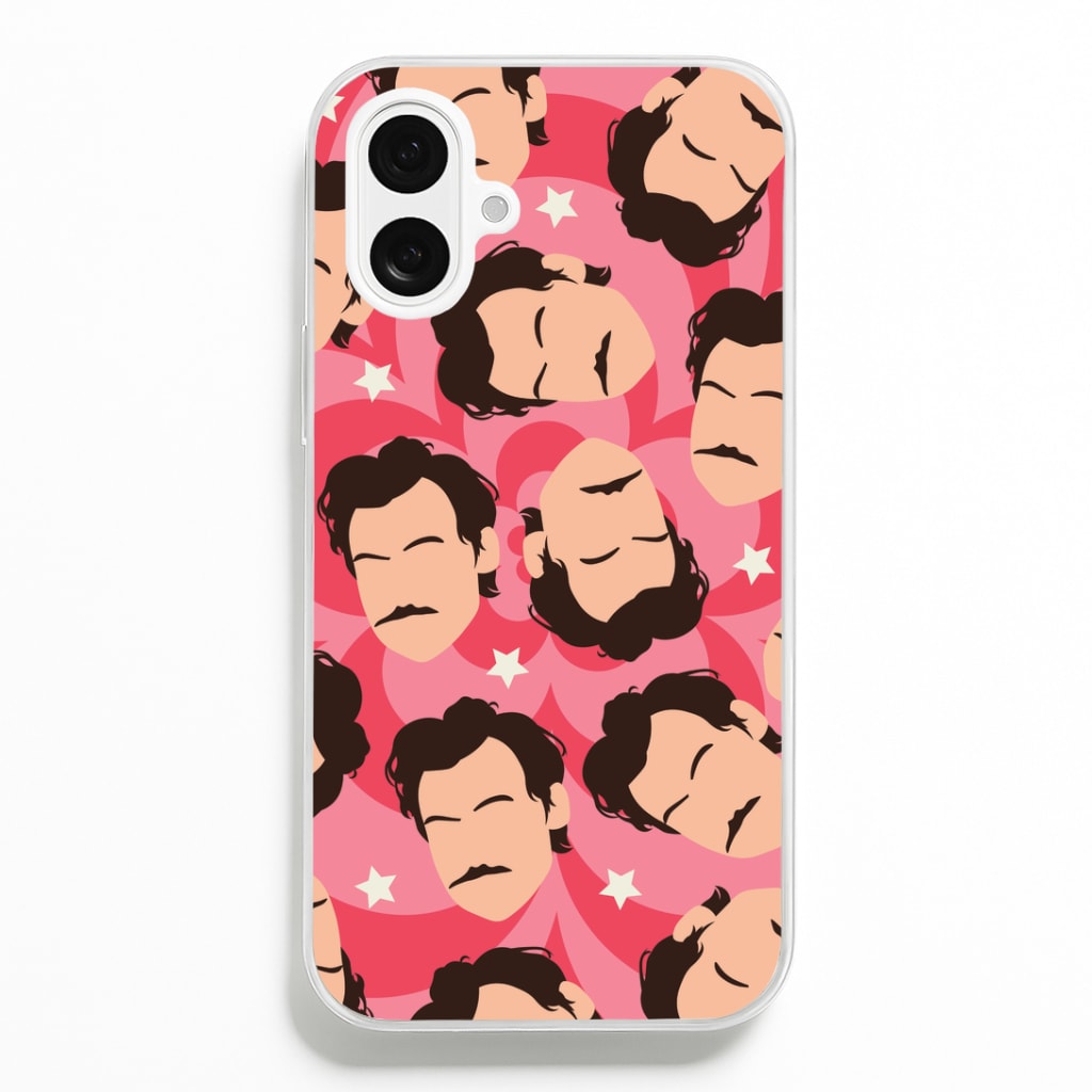 Harry Faceless Pattern iPhone 16 Plus Case
