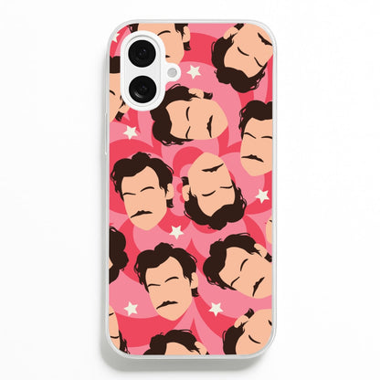 Harry Faceless Pattern iPhone 16 Plus Case