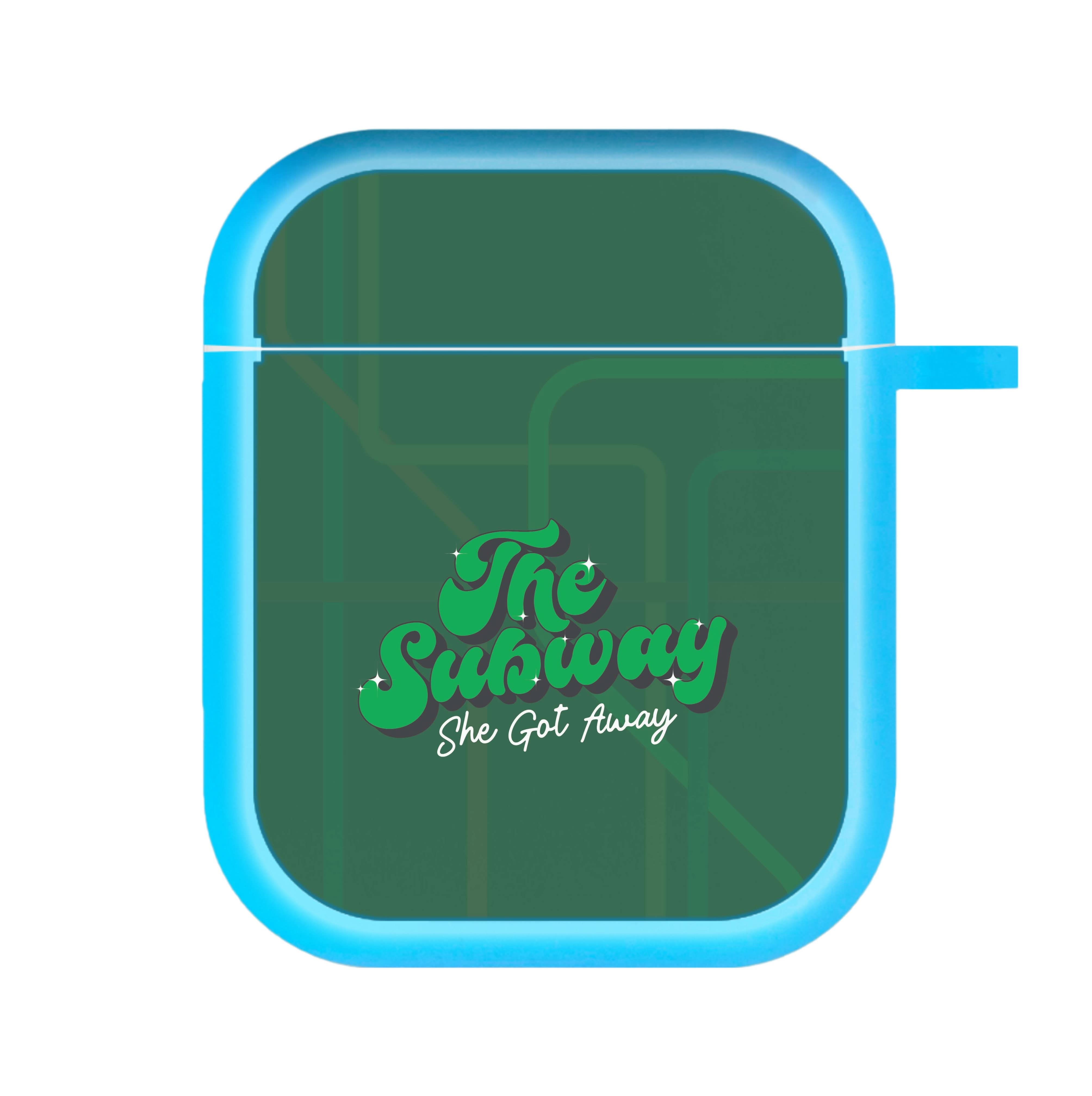 Subway Green AirPods Case