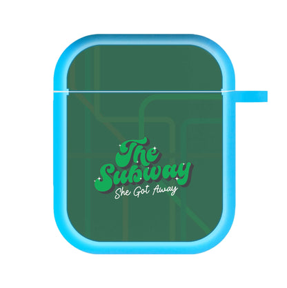 Subway Green AirPods Case