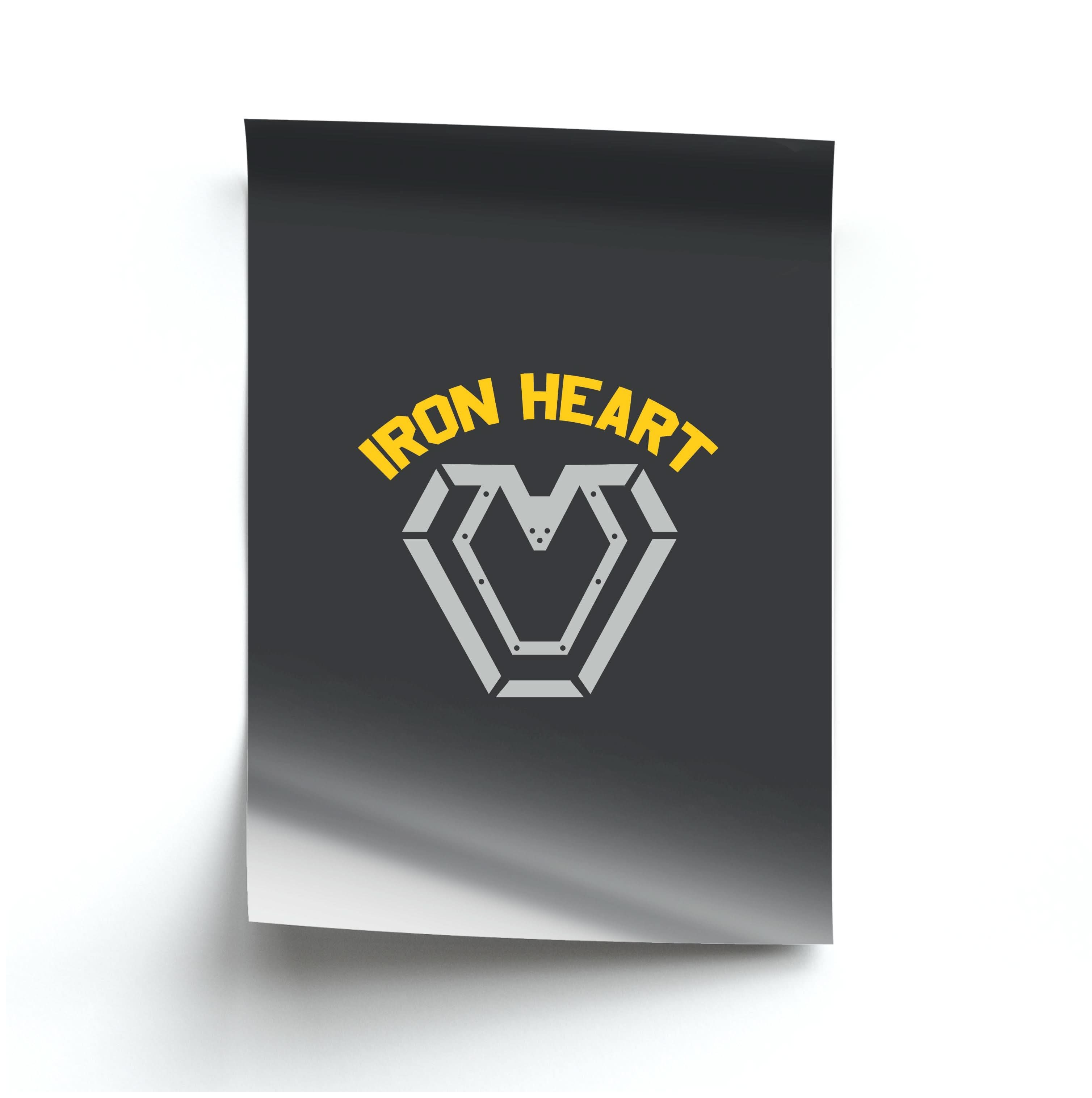 Metal Hero Heart Poster