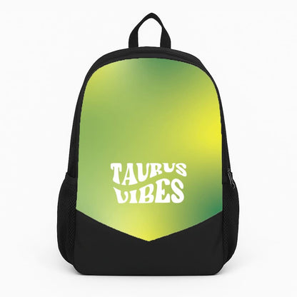 Taurus Vibes Gradient Zodiac Backpack