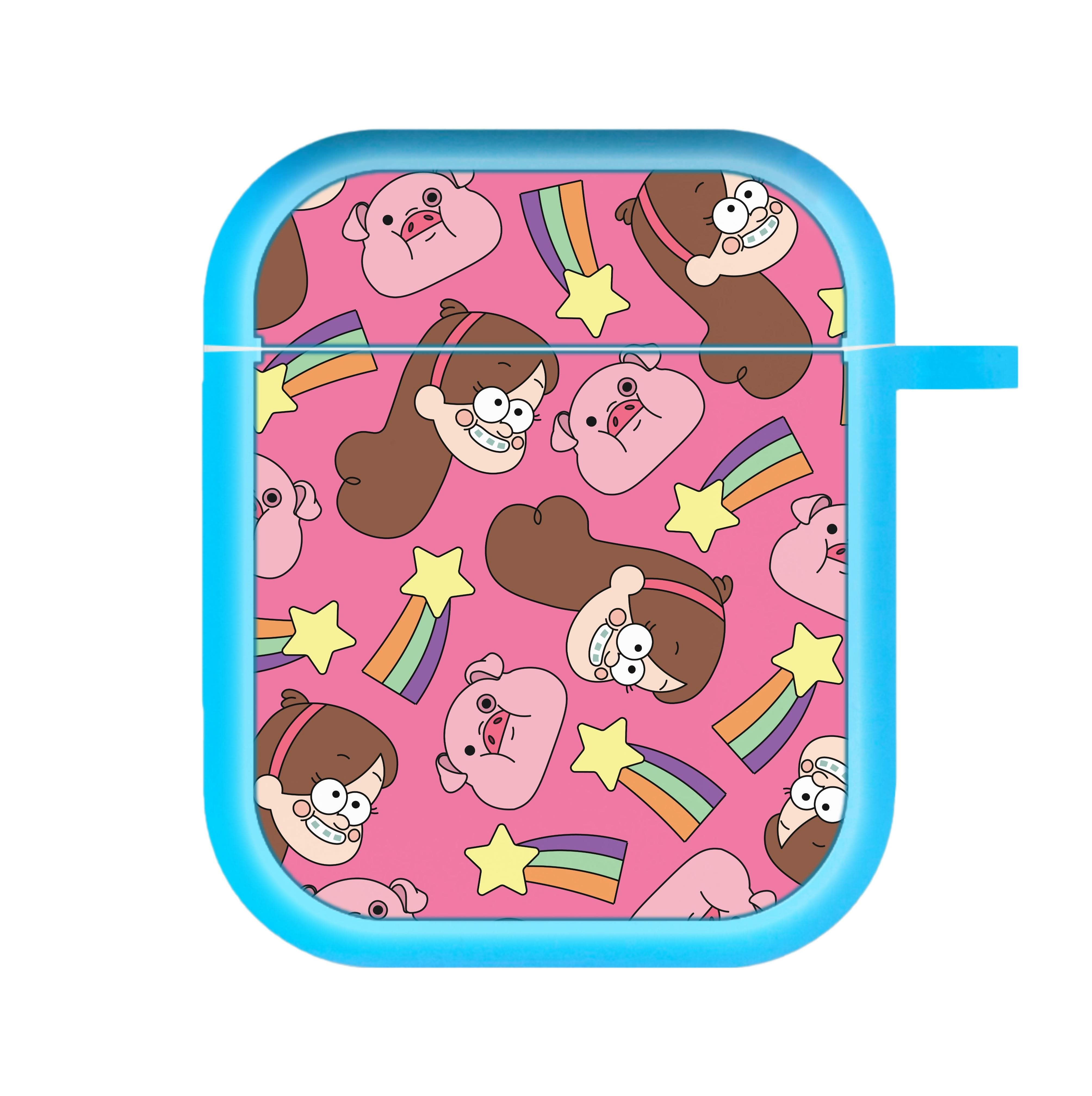 Mabel And Stars Pattern AirPods Case