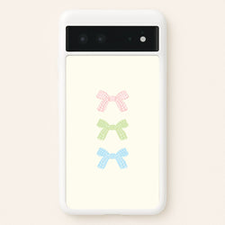 Gingham Tiered Ties Google Pixel 6 Case