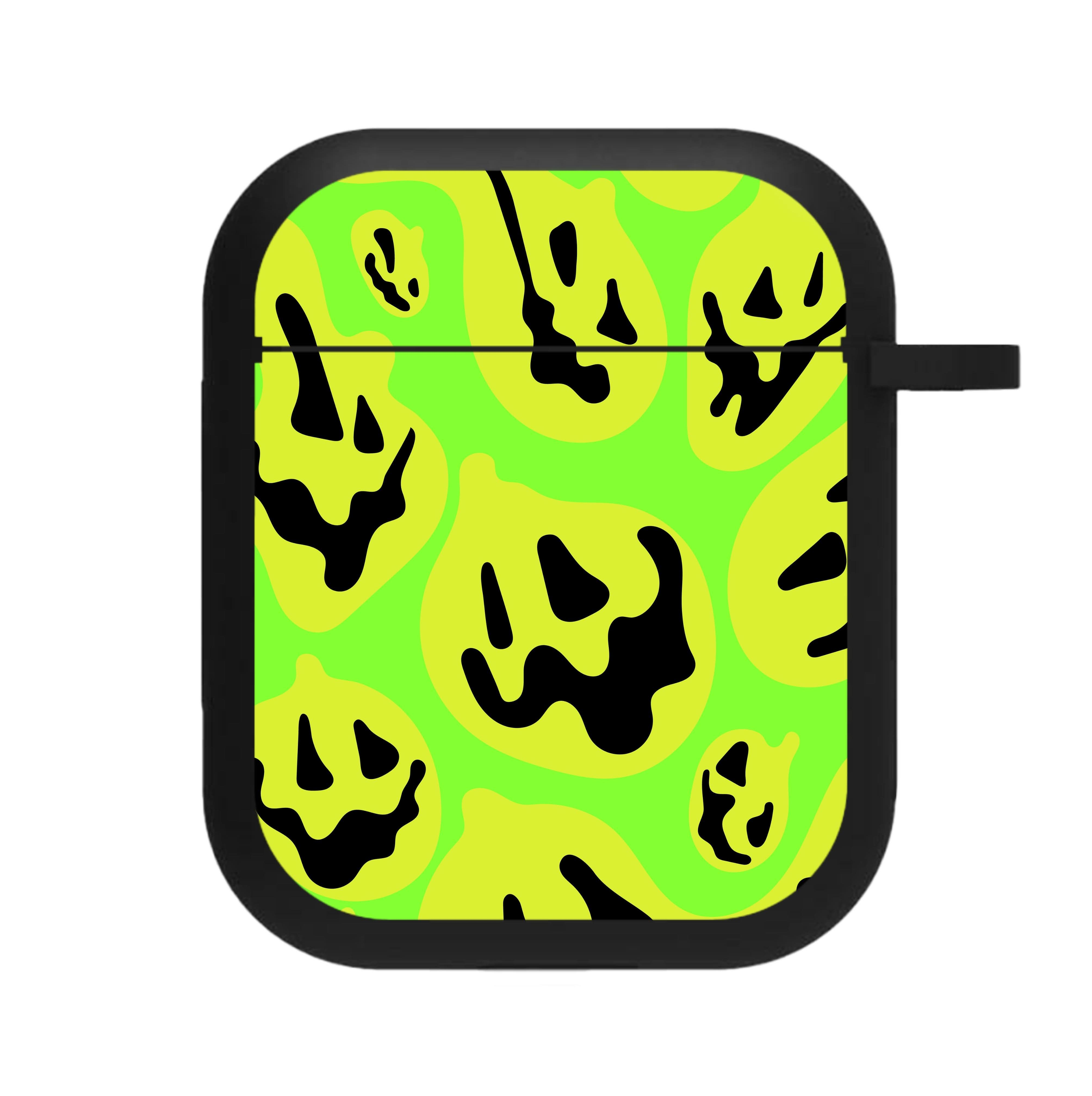 Green Pumpkin Pattern AirPods Case