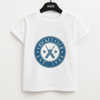 Cricket Badge Kids T-Shirt