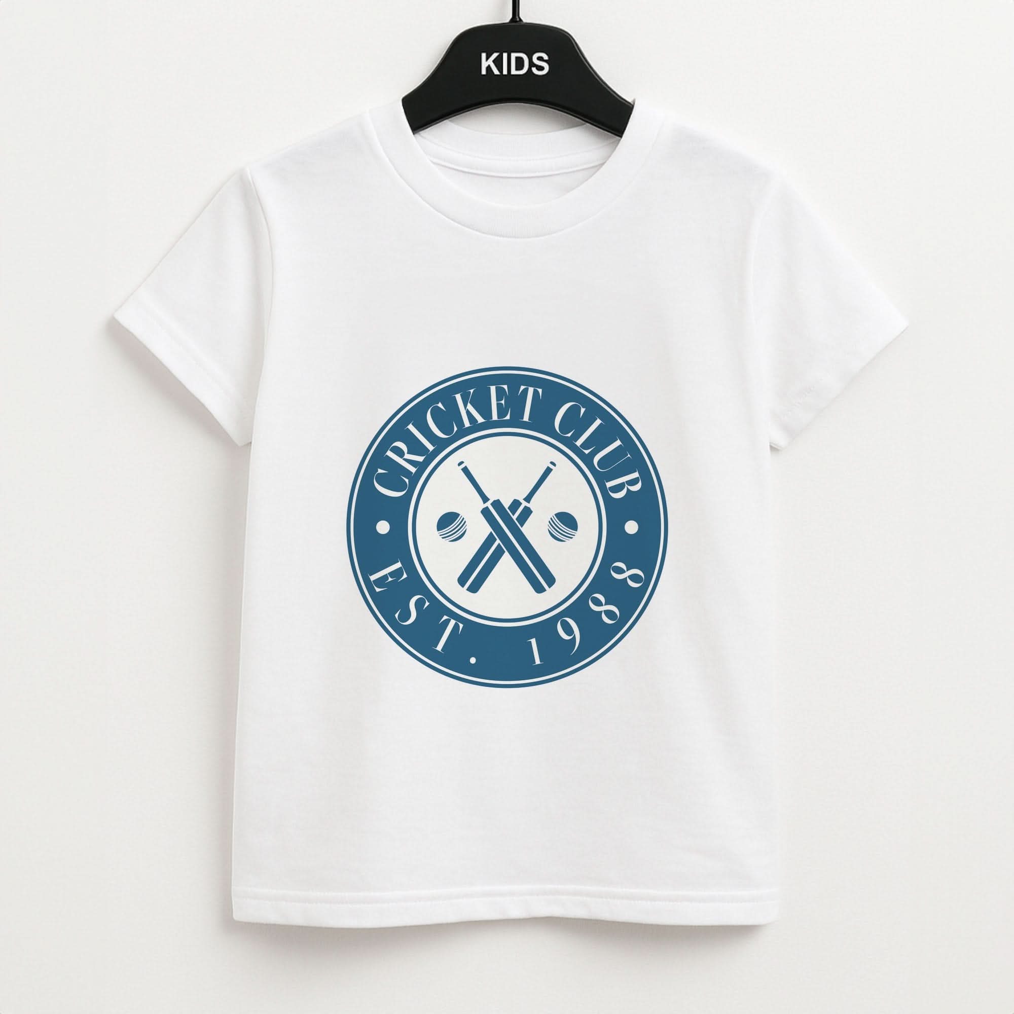 Cricket Badge Kids Unisex T-Shirt