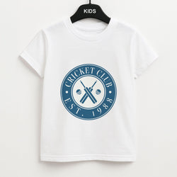Cricket Badge Kids Unisex T-Shirt