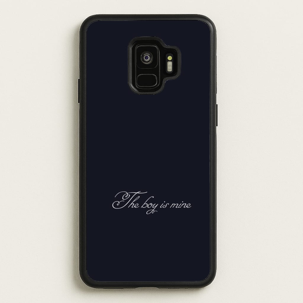 The Boy Is Mine Galaxy S9 Case