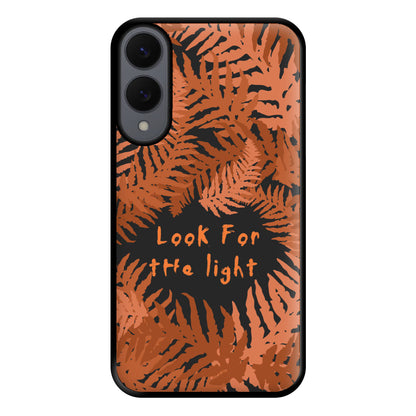 Look For The Light Fern Pattern Galaxy S25 Edge Case