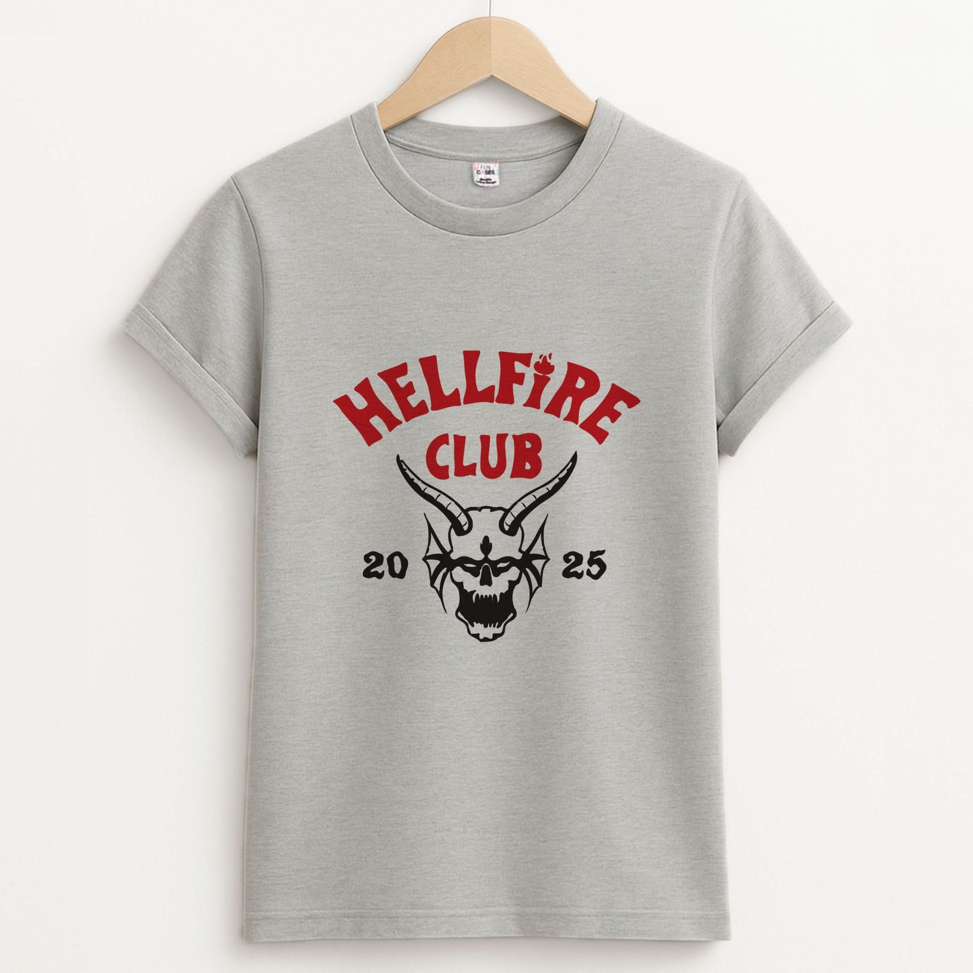 Hellfire Club 2025 Unisex Grey T-Shirt